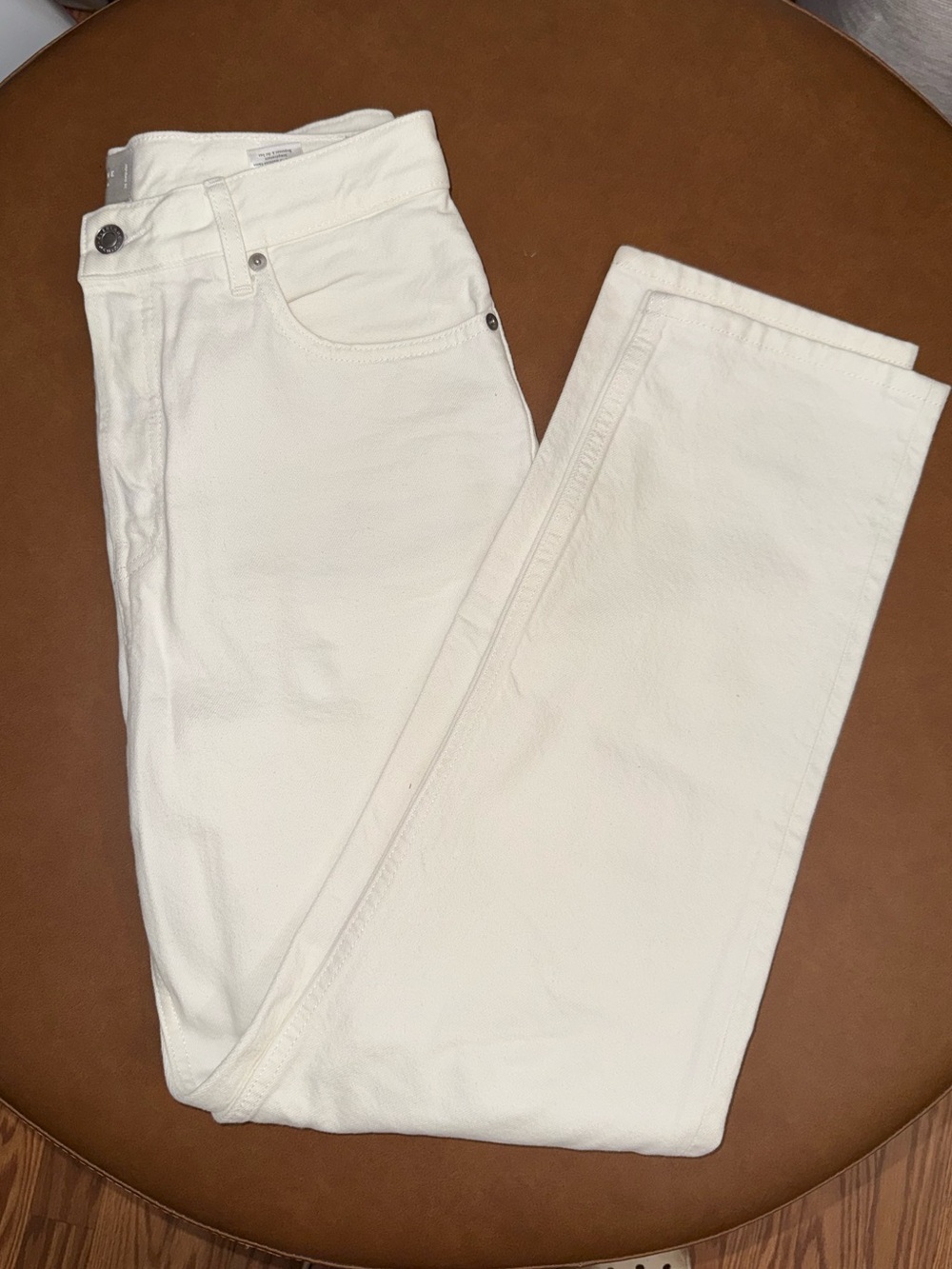 Everlane White Women’s 90’s cheeky Straight Jeans 28